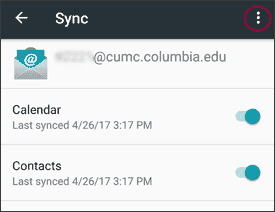 Android Account Sync